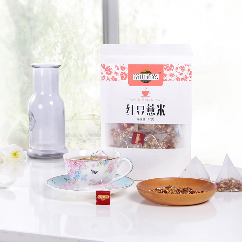 【南山花农】红豆薏米茶芡实茶荞麦茶袋泡茶6g*10袋/包